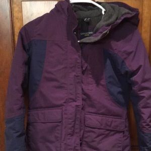 Lands end girls jacket and snow pants 10-12